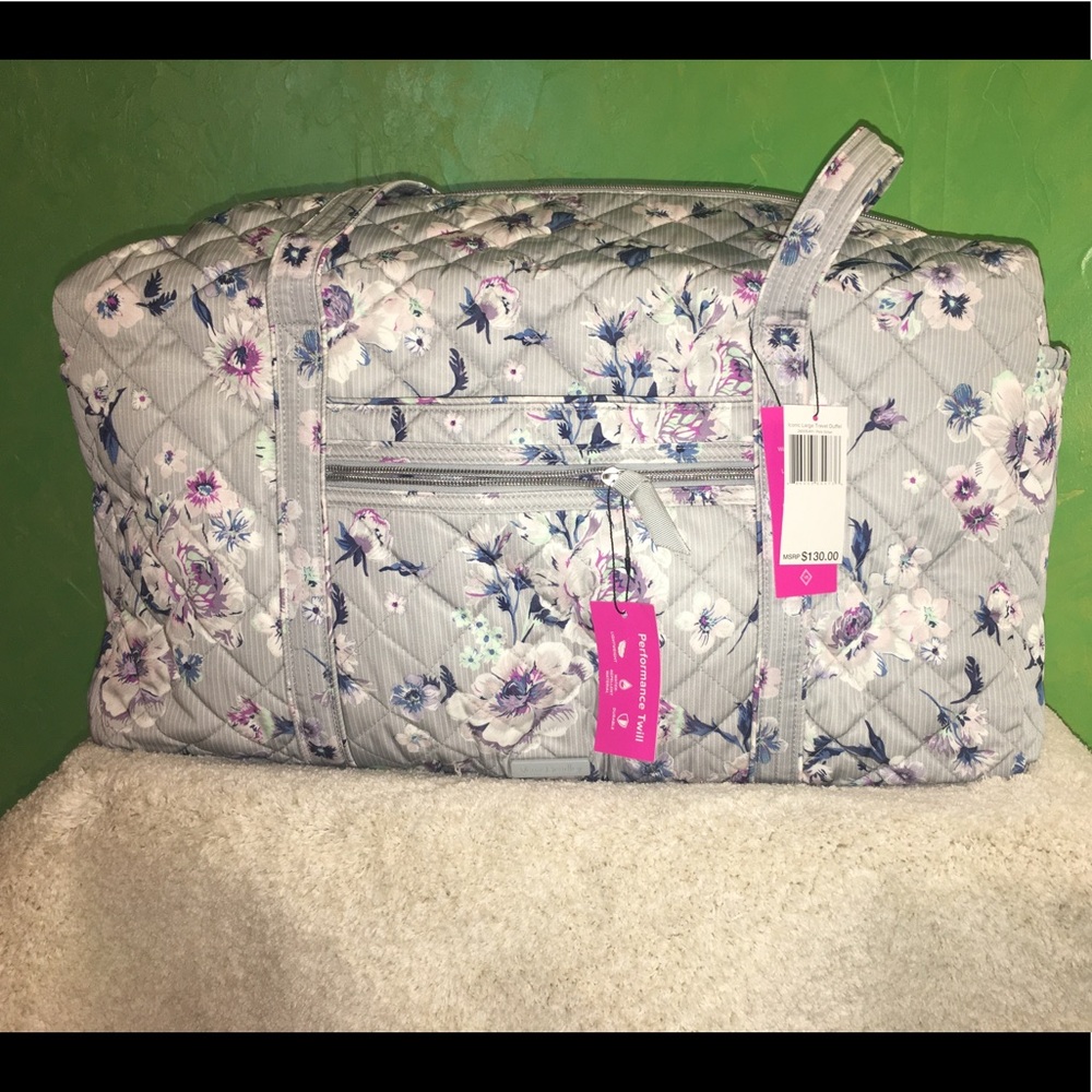 NWT Vera Bradley Iconic Large Travel Duffel